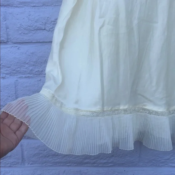 Vintage Cream Lace Slip Dress - Picture 3 of 6